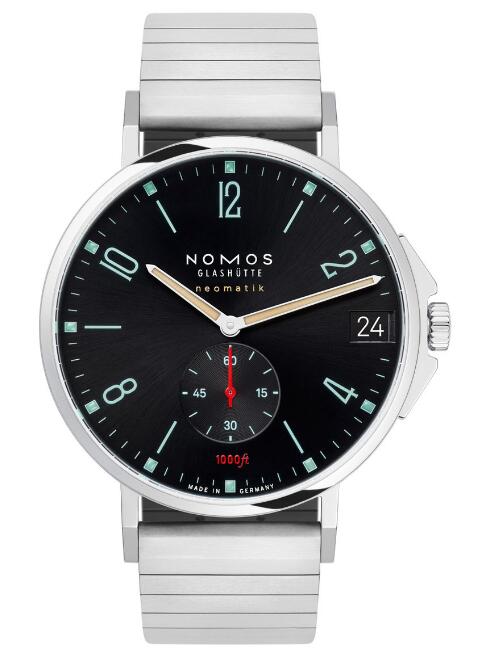 NOMOS GLASHUTTE Tangente Sport neomatik 42 date marine black 581 Replica Watch